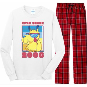 Epic Since 2008 Birthday Gift Long Sleeve Pajama Set