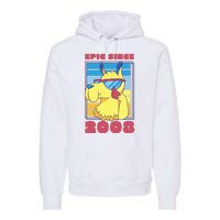 Epic Since 2008 Birthday Gift Premium Hoodie