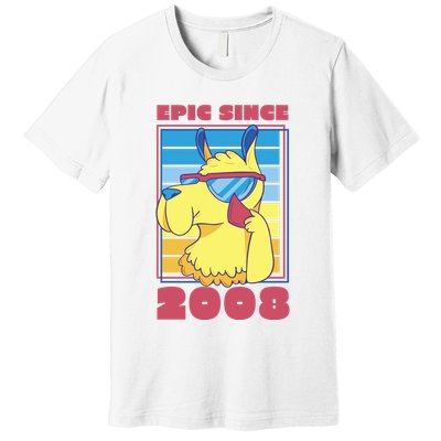 Epic Since 2008 Birthday Gift Premium T-Shirt