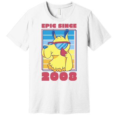 Epic Since 2008 Birthday Gift Premium T-Shirt