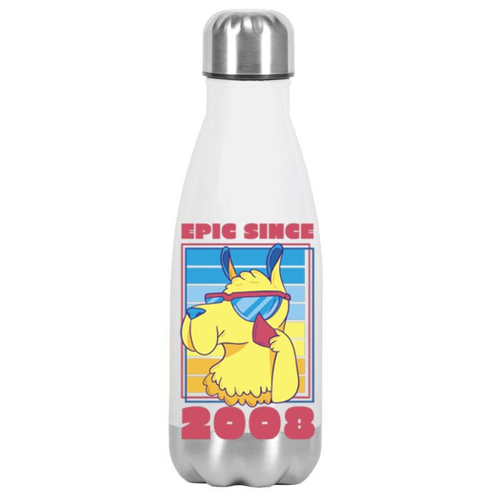 Epic Since 2008 Birthday Gift Stainless Steel Insulated Water Bottle