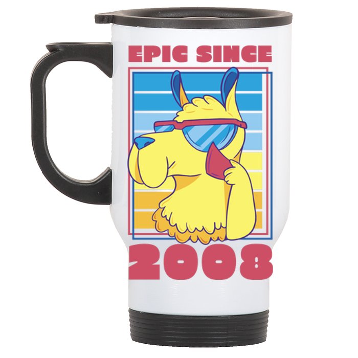 Epic Since 2008 Birthday Gift Stainless Steel Travel Mug