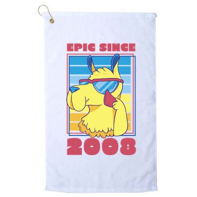 Epic Since 2008 Birthday Gift Golf Towel