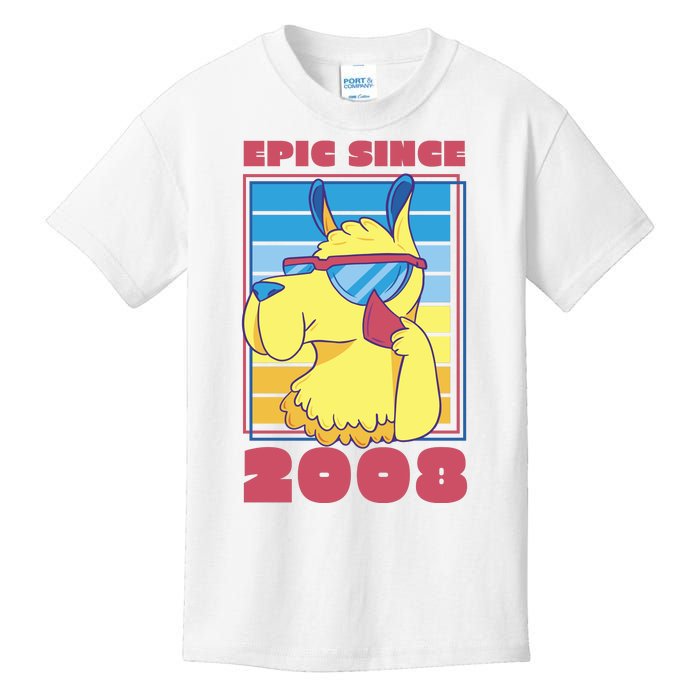 Epic Since 2008 Birthday Gift Kids T-Shirt