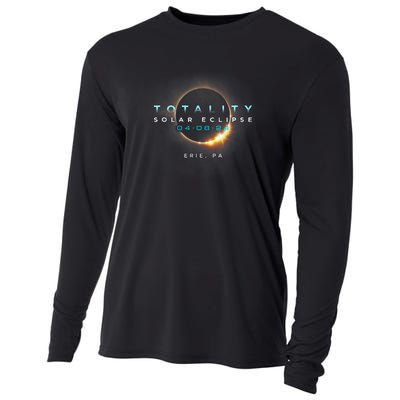 Eclipse Solar 2024 Erie Pa Totality 04 08 24 Cooling Performance Long Sleeve Crew