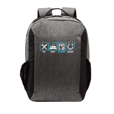 Eat Sleep 3d Print Repeat Filament 3d Printer Tech Gift Vector Backpack