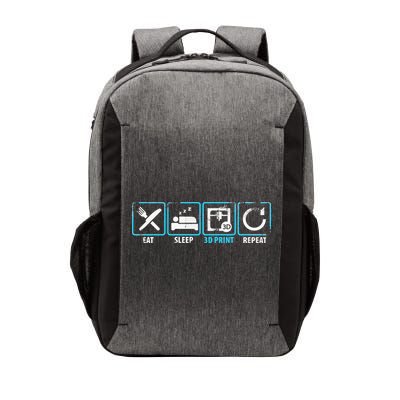Eat Sleep 3d Print Repeat Filament 3d Printer Tech Gift Vector Backpack