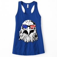 Eagle Sunglasses 4th Of July American Flag Womens Tank Top