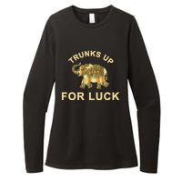 Elephant Spirit Animal Totem Trunks Up For Good Luck Lucky Womens CVC Long Sleeve Shirt