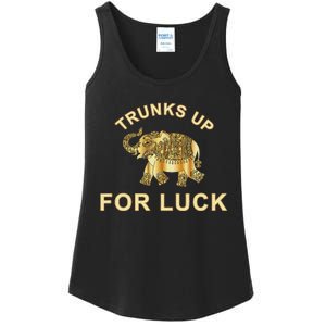 Elephant Spirit Animal Totem Trunks Up For Good Luck Lucky Ladies Essential Tank