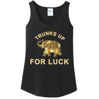 Elephant Spirit Animal Totem Trunks Up For Good Luck Lucky Ladies Essential Tank