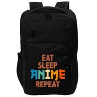 Eat Sleep Anime Repeat Anime Japanese Impact Tech Backpack