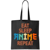 Eat Sleep Anime Repeat Anime Japanese Tote Bag