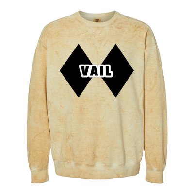 Extreme Ski At Vail Colorblast Crewneck Sweatshirt