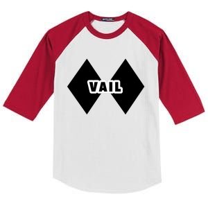 Extreme Ski At Vail Kids Colorblock Raglan Jersey