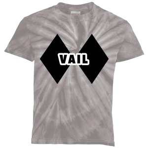 Extreme Ski At Vail Kids Tie-Dye T-Shirt