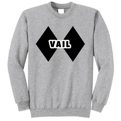 Extreme Ski At Vail Tall Sweatshirt