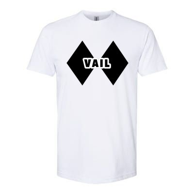 Extreme Ski At Vail Softstyle CVC T-Shirt