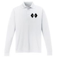 Extreme Ski At Vail Performance Long Sleeve Polo