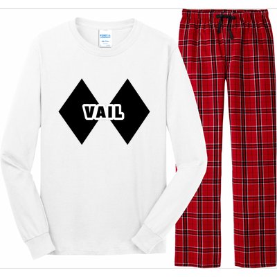 Extreme Ski At Vail Long Sleeve Pajama Set