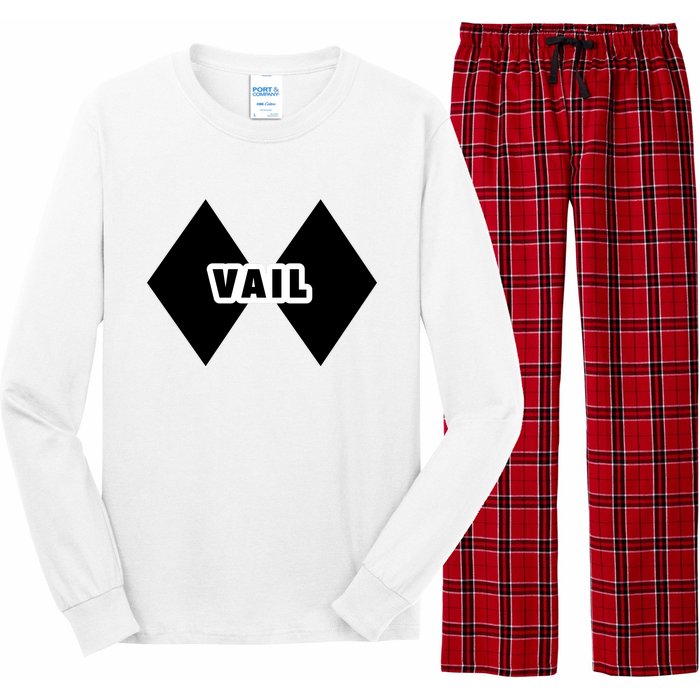 Extreme Ski At Vail Long Sleeve Pajama Set