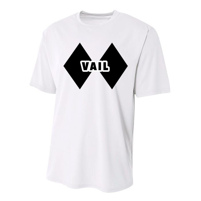 Extreme Ski At Vail Performance Sprint T-Shirt