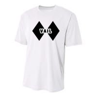 Extreme Ski At Vail Youth Performance Sprint T-Shirt