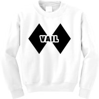 Extreme Ski At Vail Kids Sweatshirt