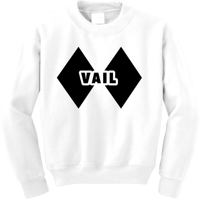 Extreme Ski At Vail Kids Sweatshirt