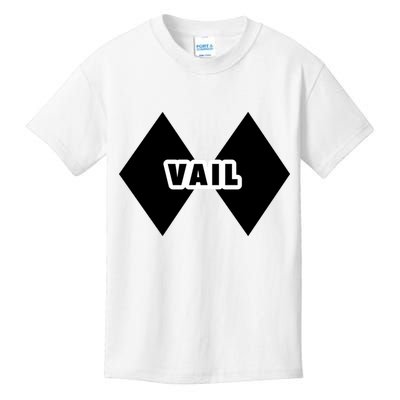 Extreme Ski At Vail Kids T-Shirt