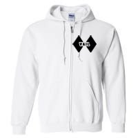 Extreme Ski At Vail Full Zip Hoodie