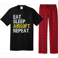 Eat Sleep Airsoft Repeat Air Soft Cool Pajama Set