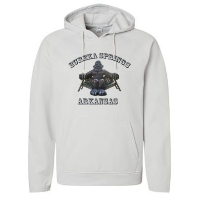 Eureka Springs Arkansas Souvenir Performance Fleece Hoodie