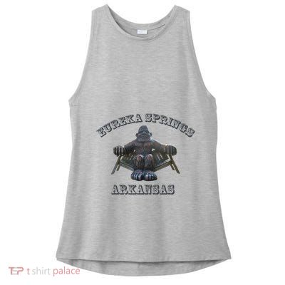 Eureka Springs Arkansas Souvenir Ladies PosiCharge Tri-Blend Wicking Tank