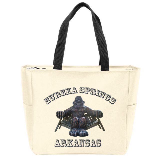 Eureka Springs Arkansas Souvenir Zip Tote Bag