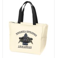 Eureka Springs Arkansas Souvenir Zip Tote Bag