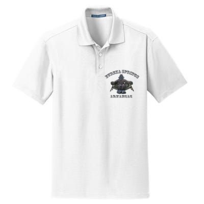 Eureka Springs Arkansas Souvenir Dry Zone Grid Polo