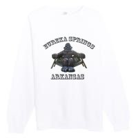 Eureka Springs Arkansas Souvenir Premium Crewneck Sweatshirt