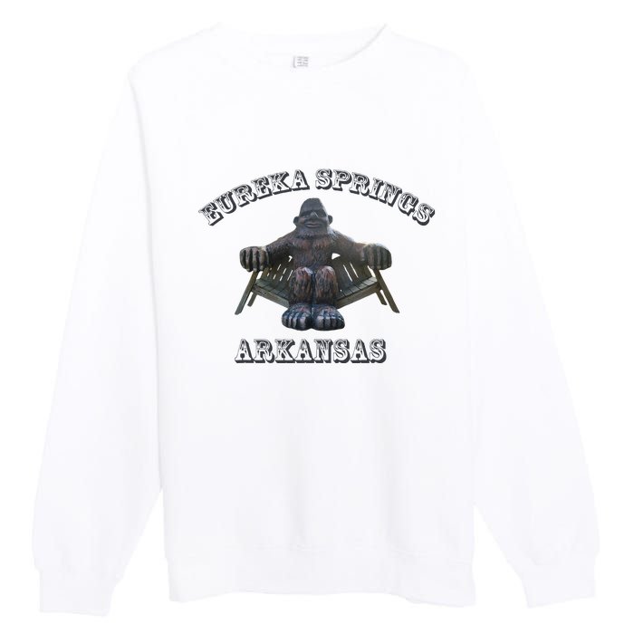 Eureka Springs Arkansas Souvenir Premium Crewneck Sweatshirt