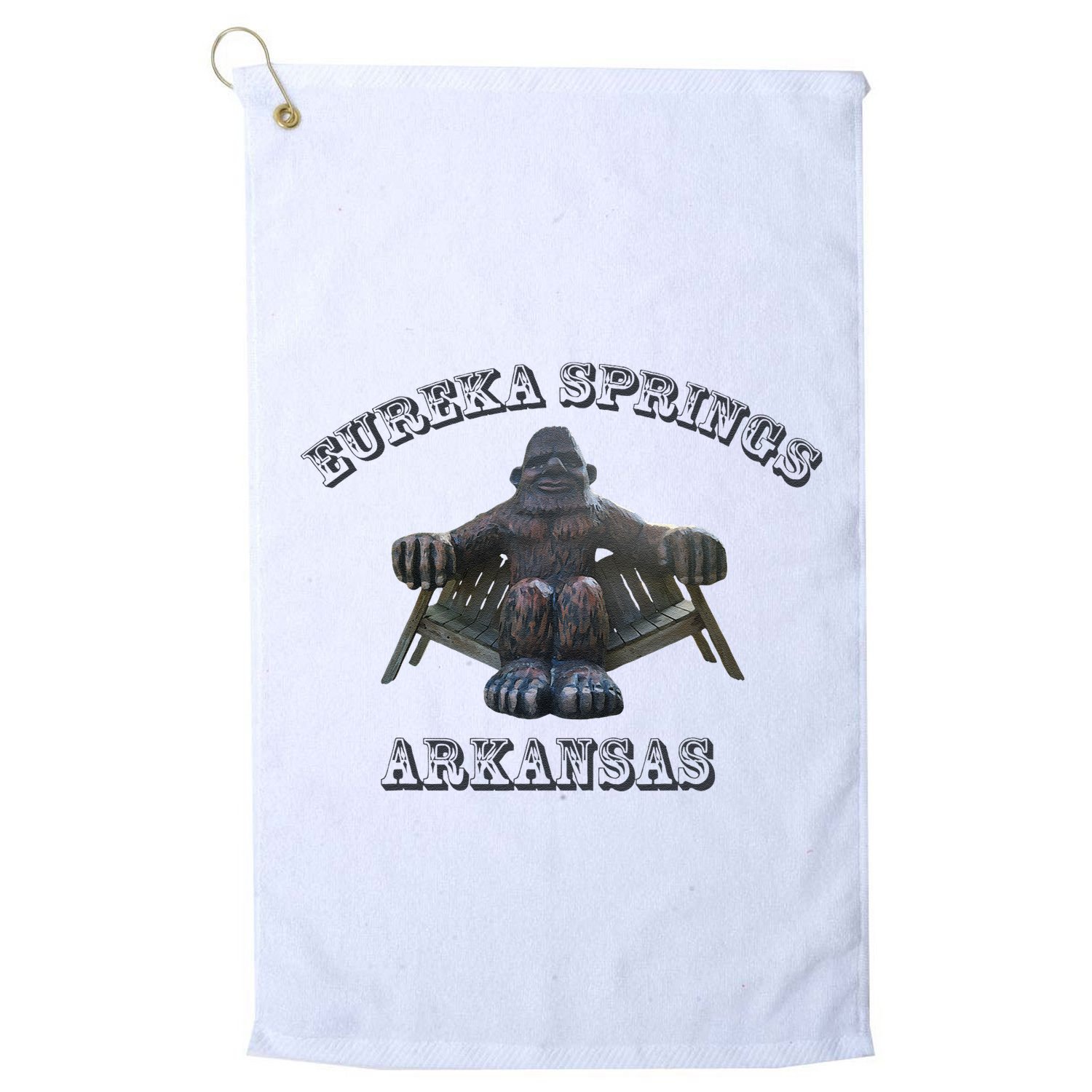 Eureka Springs Arkansas Souvenir Golf Towel