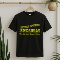 Eureka Springs Arkansas Up And Down Town Souvenir T-Shirt