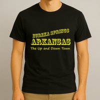 Eureka Springs Arkansas Up And Down Town Souvenir T-Shirt