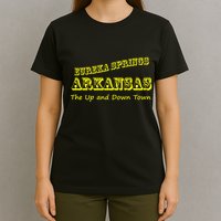 Eureka Springs Arkansas Up And Down Town Souvenir T-Shirt
