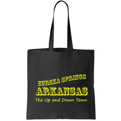 Eureka Springs Arkansas Up And Down Town Souvenir Bag