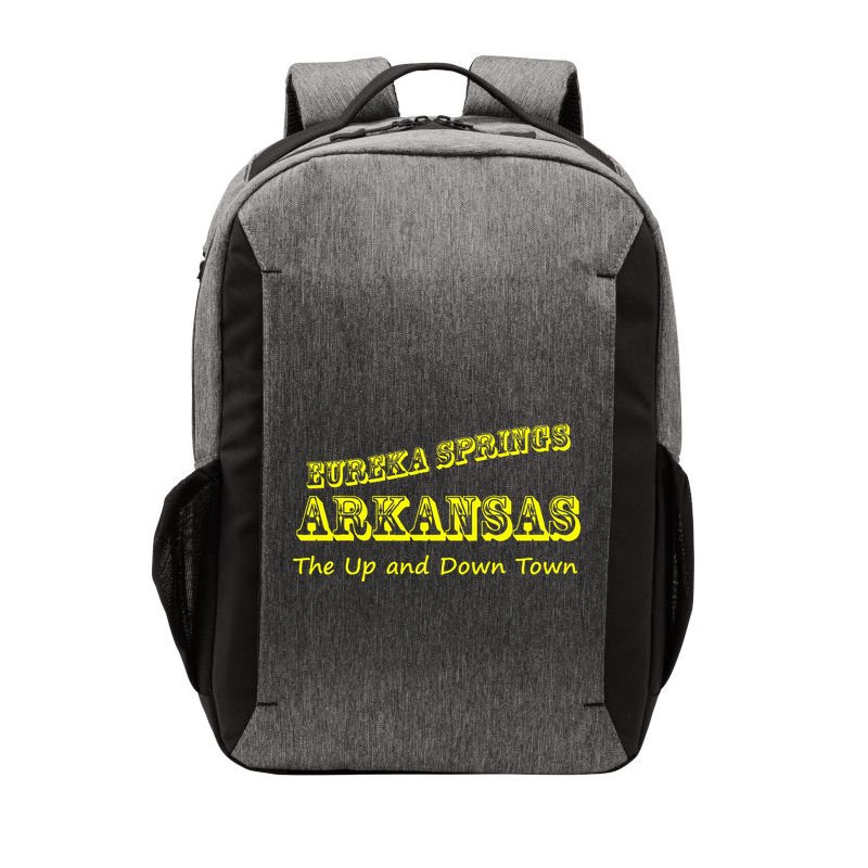 Eureka Springs Arkansas Up And Down Town Souvenir Vector Backpack