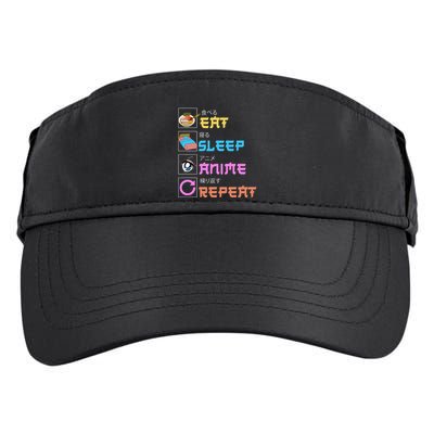 Eat Sleep Anime Repeat Anime Manga Adult Drive Performance Visor