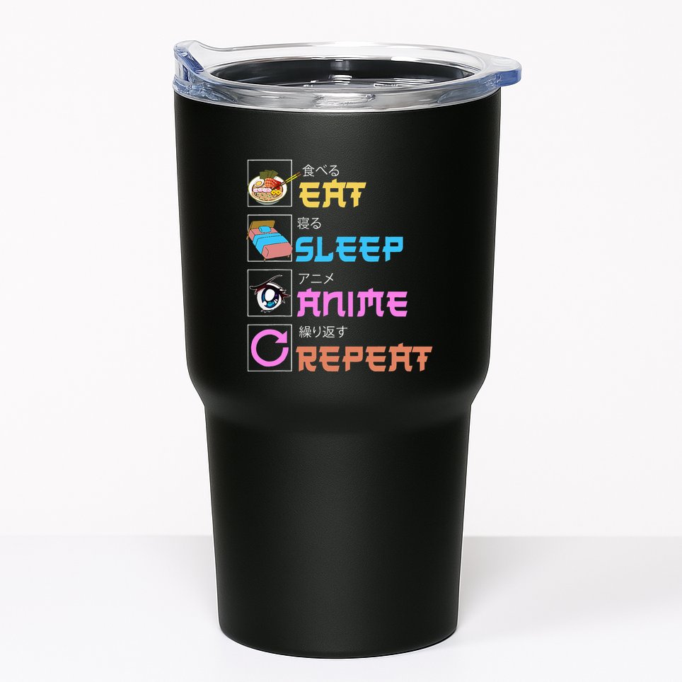 Eat Sleep Anime Repeat Anime Manga Tumbler