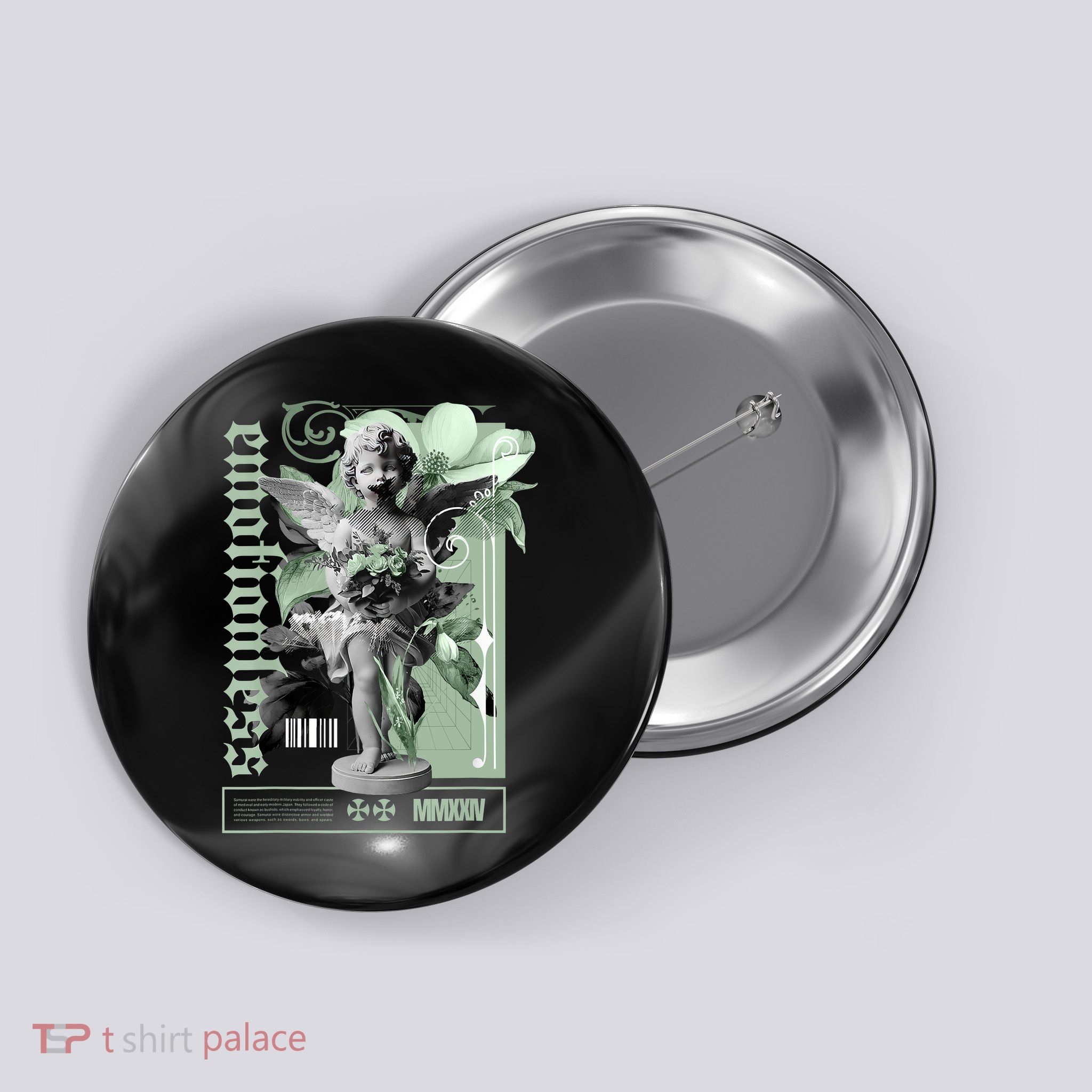 Emotionless Seafoam Abundance 4s Matching Button