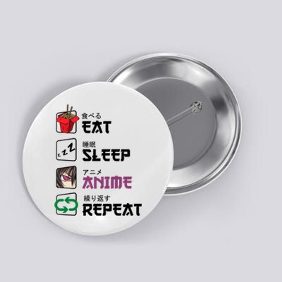 Eat Sleep Anime Repeat Button