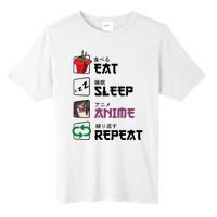 Eat Sleep Anime Repeat Tall Fusion ChromaSoft Performance T-Shirt